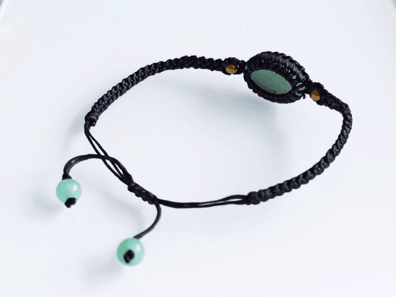 pulsera aguamarina