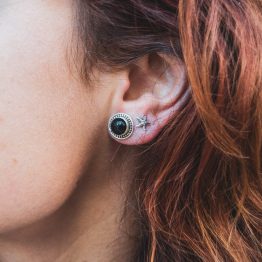 pendientes de plata neo