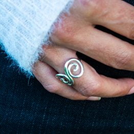 anillo de plata Rania