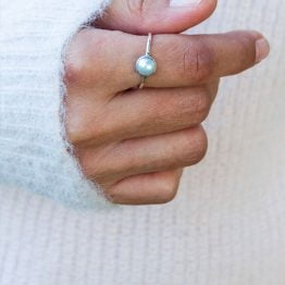 anillo Kalu Anillo de nácar Kalu