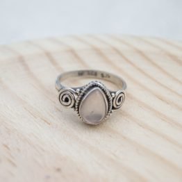 anillo cuarzo rosa ravi anillo cuarzo rosa