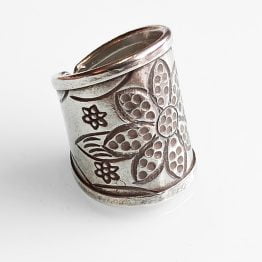 Anillo_plata_mil_Saraswati-7 anillo Saraswati con forma de flor