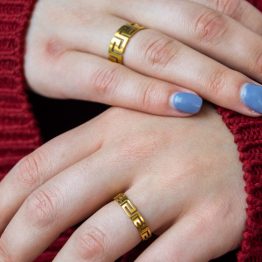 anillos greca