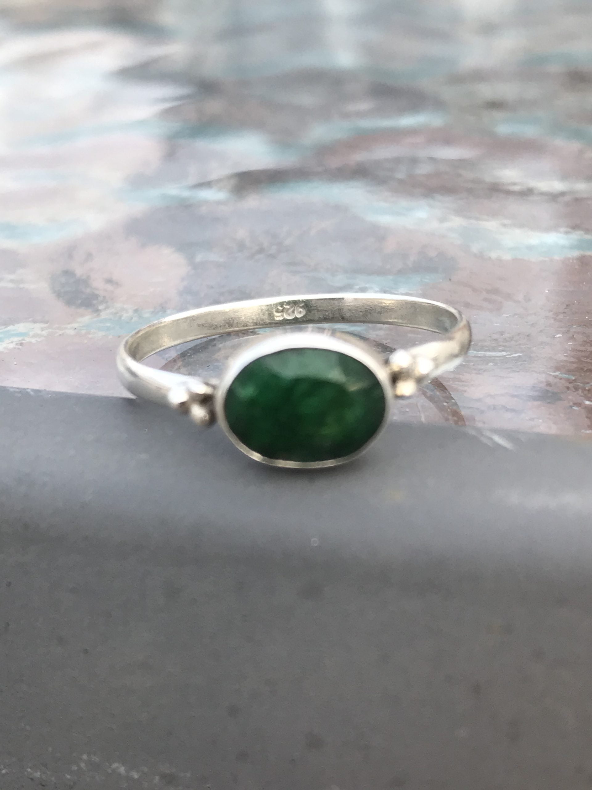 anillo piedra anillo nora