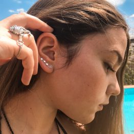 pendientes trepadores estrellas Artizan pendientes trepadores de estrellas